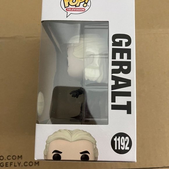 Funko Pop! The Witcher Geralt ~ #1192 ~ Ltd Ed CHASE ~ Brand New In Box! - Picture 6 of 6